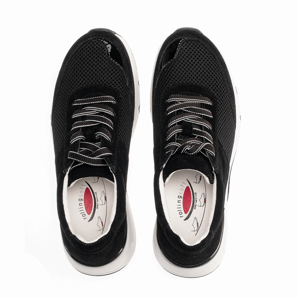 Entraîneur Souple Roulant Noir Gabor | Exclusif